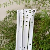  Ray trượt bánh xe đơn màu trắng/màu nâu (bộ 4 cái) 