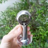  Pat móc thanh treo quần áo phi 25mm, cao 85mm, hàng inox 201 (Cặp 2 cái) 