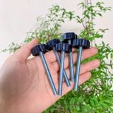  Tăng chỉnh nhựa, núm vặn nhựa 6 cánh kích thước M6 (Con) 