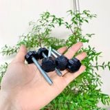  Tăng chỉnh nhựa, núm vặn nhựa 6 cánh kích thước M6 (Con) 