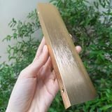  Tay nắm nhôm dạng chữ L màu vàng xước bóng đẹp (cái) 