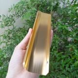  Tay nắm nhôm dạng chữ L màu vàng xước bóng đẹp (cái) 