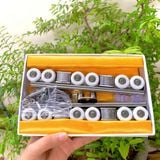  Bánh xe cửa lùa treo 12 bánh hiệu HMR (Bộ) 