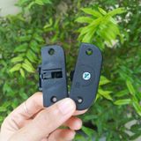  Bánh xe cửa lùa đen góc bo tròn (Bộ) 