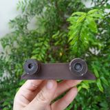  Nam châm hít cửa đôi màu trắng/màu nâu 
