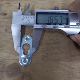  Pát treo tranh giọt nước 43x17mm, xi trắng (cái) 