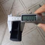  Nắp chụp nhựa chữ nhật 30x60mm sọc ngang (Cái) 