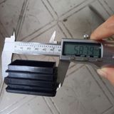  Nắp chụp nhựa chữ nhật 30x60mm sọc ngang (Cái) 