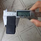  Nắp chụp nhựa chữ nhật 30x60mm sọc ngang (Cái) 