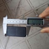  Nắp chụp nhựa chữ nhật 30x60mm sọc ngang (Cái) 