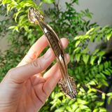  Tay nắm tủ hoa văn màu vàng sáng sang trọng (Cái) 