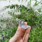  Ke vuông 2 lỗ 25x25mm, bản 25mm dày 2li (Cái) 