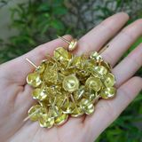  Đinh dù trang trí màu vàng sáng 11mm, 16mm (Bịch 1.000c) 