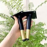  Chân ghế sofa cao cấp thân đen gót vàng loại thẳng (Cái) 