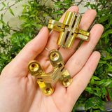  Bản lề chữ thập hợp kim kẽm màu vàng (Cái) 