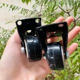  Bánh xe cố định 1 chiều màu đen, phi 40mm, 50mm (Cái) 