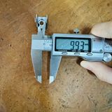  Kẹp kính mỏ vịt crom bóng (cái) 
