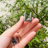  Kẹp kính mỏ vịt crom bóng (cái) 