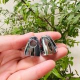  Kẹp kính mỏ vịt crom bóng (cái) 