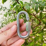  Khóa gài xi trắng M6x58mm (cái) 