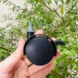  Bánh xe tủ nội thất bằng nhựa - tyren - có khoá (Cái) 