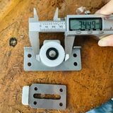  Bánh xe cửa lùa 626 có tăng chỉnh (Bộ) 