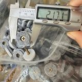  Vít đế nỉ màu trắng, màu nâu phi 22mm (Cái) 