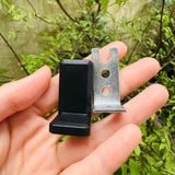  Chốt đỡ kệ nắp nhựa màu đen (Bộ) 