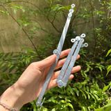  Tay nâng compass sắt xi trắng (Cặp) 