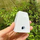  Kẹp kính không chân màu trắng sữa (cái) 