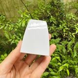  Kẹp kính không chân màu trắng sữa (cái) 