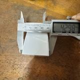  Kẹp kính không chân màu trắng sữa (cái) 