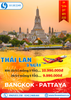 TOUR THÁI LAN BANGKOK - PATTAYA - 5N4Đ - BAY VIETJET AIR
