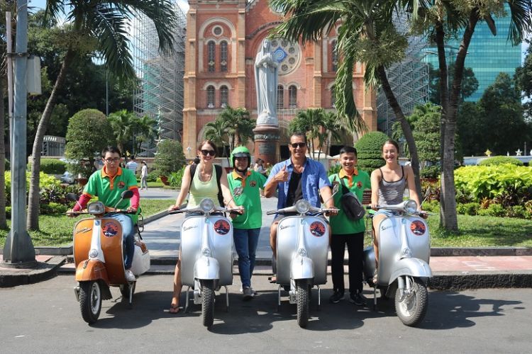 Ho Chi Minh City Tour By Scooter 32 USD / 1 adult
