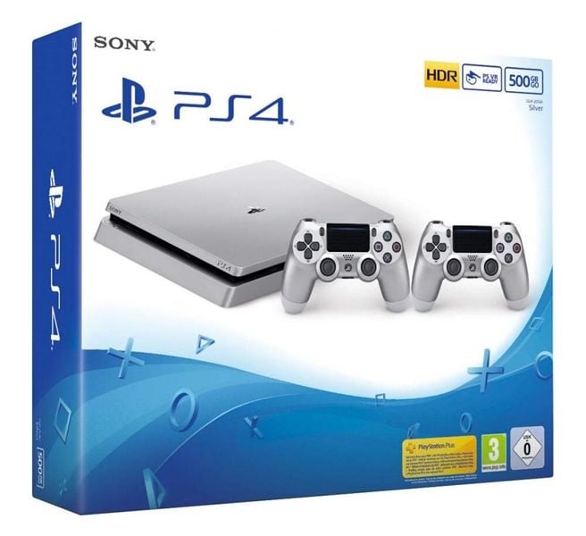 Máy PS4 SLim 500GB Màu Silver (CUH 2006A - 2017A) - 2nd