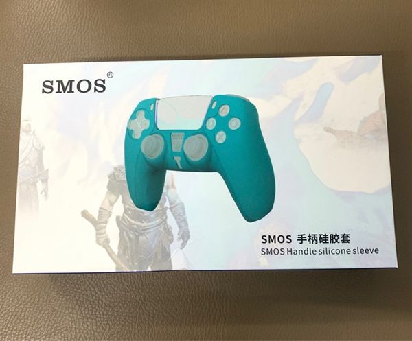 Bao tay cầm PS5 SMOS - màu xanh