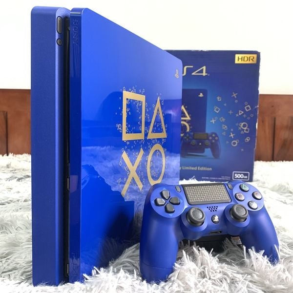 Máy PS4 SLim 500GB Limited Xanh CUH 2117A - 2nd