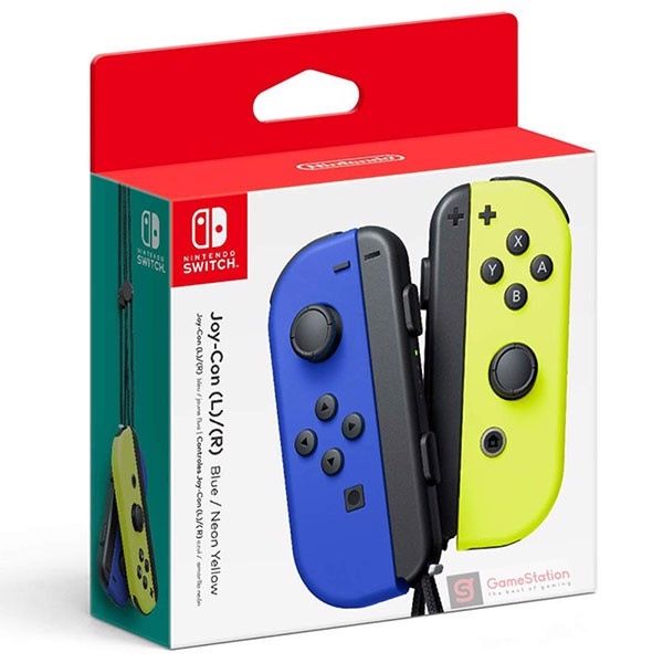 Tay Cầm Nintendo Switch Joy-Con - Blue/Neon Yellow