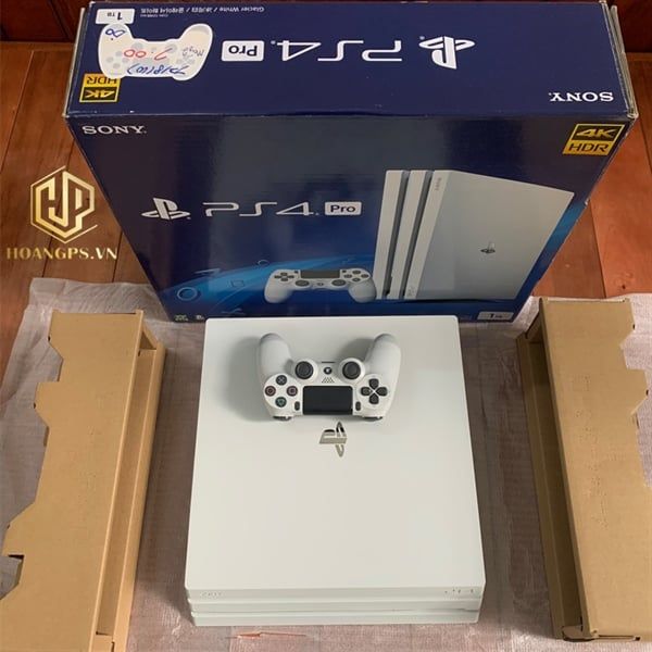 Máy PS4 Pro Màu Trắng CUH 7117B -2nd Hắc Ám