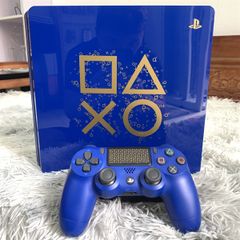 Máy PS4 SLim 500GB Limited Xanh CUH 2117A Hắc Ám - 2nd
