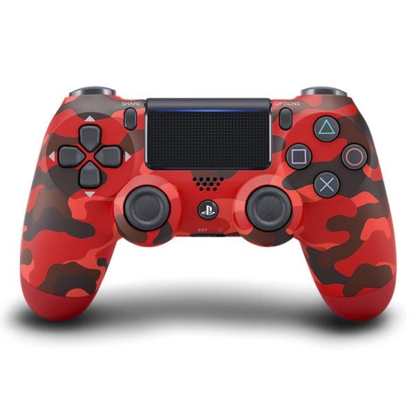 Tay Cầm PS4 Slim Pro DualShock 4 Đỏ Camo Red - 2nd