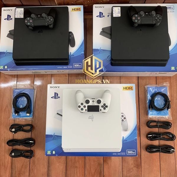 Máy PS4 Slim 500 GB ( 2nd ) Tặng Kèm Đĩa Game Pes 2021