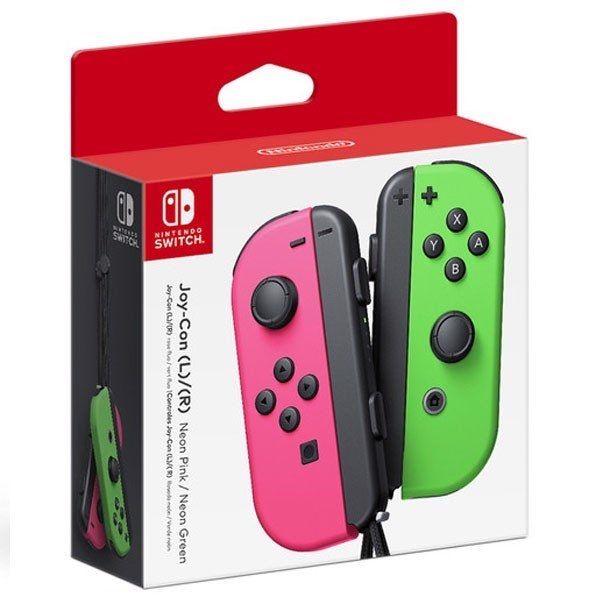 Tay Cầm Nintendo Switch Joy-Con - Neon Pink/Neon Green