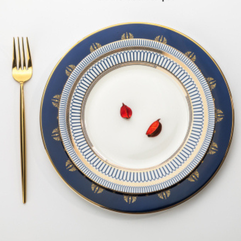  Đĩa Majeste Sứ Xương Cao Cấp Sang Trọng Phong Cách Bắc Âu 