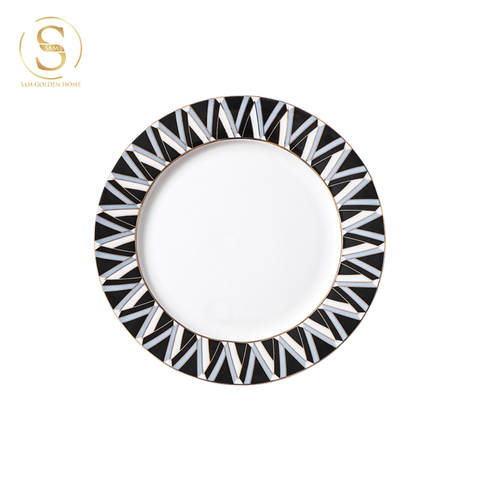  Đĩa Sứ Tráng Men Delis Cỡ Lớn Cao Cấp Sang Trọng 