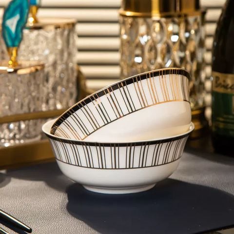  Tô Tròn 15.5 Segesta Sứ Xương Sang Trọng Phong Cách Bắc Âu 