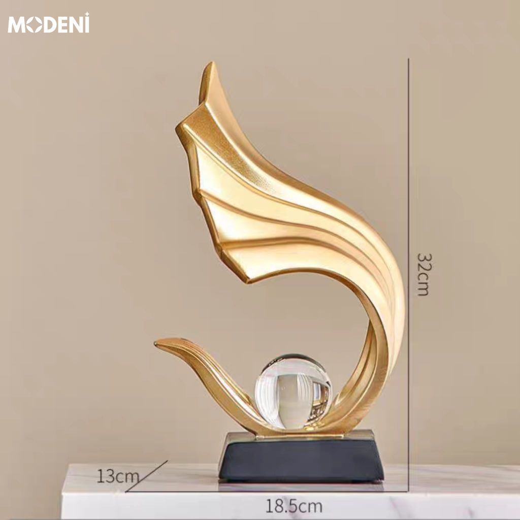 Tượng Nghệ Thuật Celesitial Decor Cao Cấp – Biểu Tượng Phong Thủy Tài Lộc, Món Quà Tân Gia Lý Tưởng