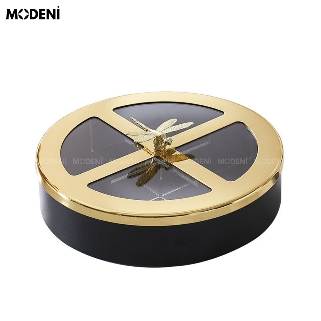 Khay Mứt Tết BlackGold Glory Cao Cấp Sang Trọng