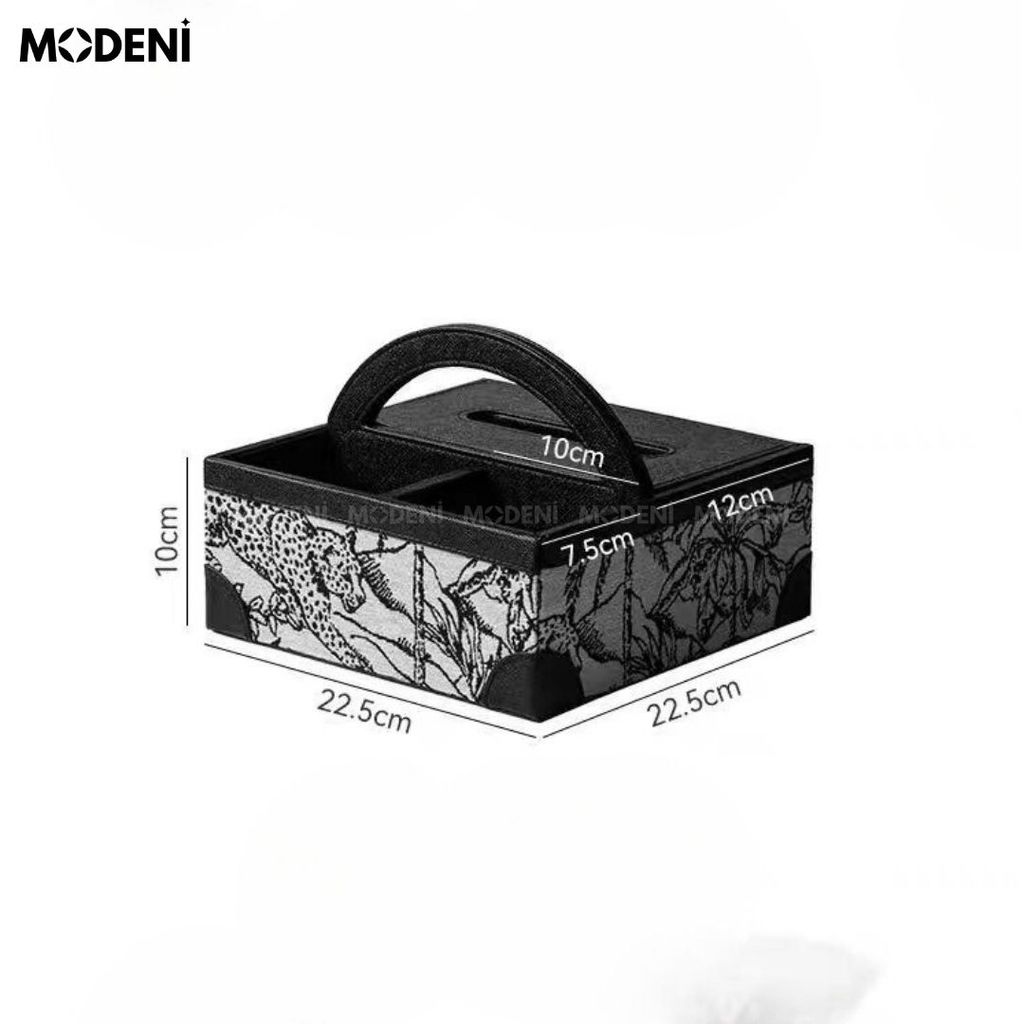 Hộp Khăn Giấy Đa Năng Kellan Cao Cấp - Dệt Jacquard Sắc Xảo, Món Decor Lý Tưởng Cho Không Gian Hiện Đại