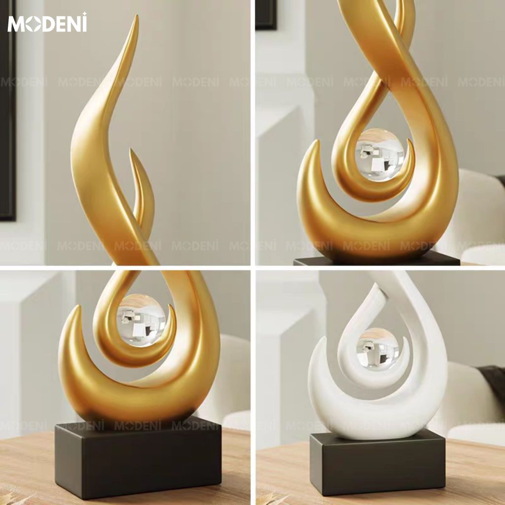 Tượng Trang Trí Marcus – Tượng Decor Nghệ Thuật Cao Cấp – Điểm Nhấn Độc Đáo Cho Phòng Khách Sang Trọng